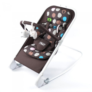 Кресло - качалка Tilly BT-BB-0005, шезлонг для новорожденных